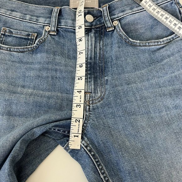 EVERLANE Slim Womens Stretch Denim 29 X 32 Jeans Lt wash - Picture 9 of 12